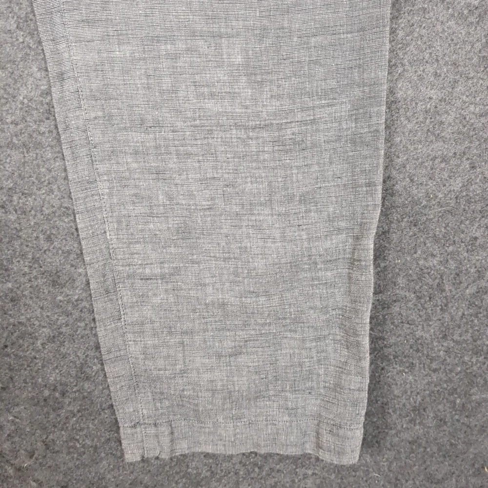 Banana Republic Aiden Fit Mens 36x32 Gray‎ Linen Blend Slim Chino Pants Slacks